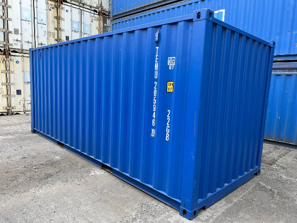 20 Fuß ONE WAY NEU / Lagercontainer/ Materialcontainer RAL 5010