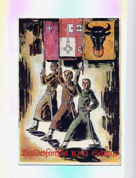 Broschüre antik "Bundesfeier 1941 Schwyz"
