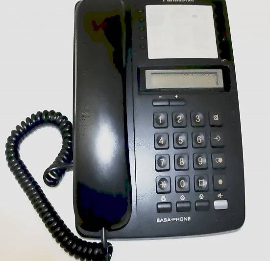 Téléphone Panasonic easa phone modèle KX-T25051SL-B