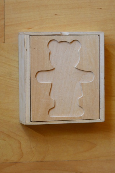 „Bären-Anzieh-Spiel" aus Holz (wenig gebraucht)