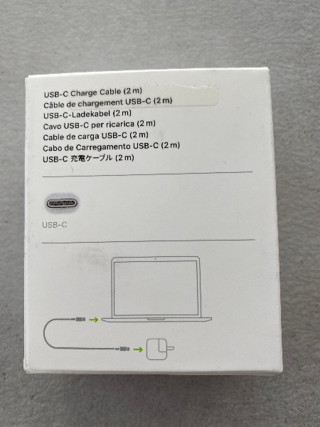 Apple Original verpacktes USB C Ladekabel