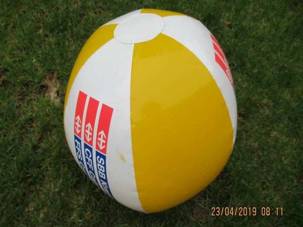  Ball Wasserball, Spielball ,SBB , ein Souvenir für Sammler