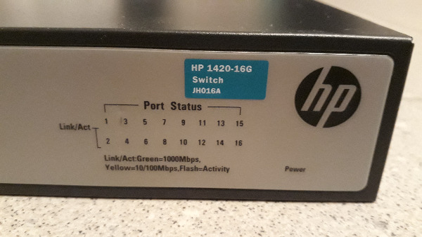 HP 1420-16G Switch
