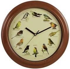 Vogelstimmen-Uhr