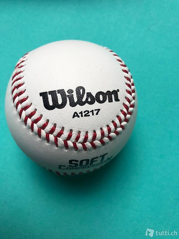 Baseball - Handschuh u. Ball ( (Wilson)