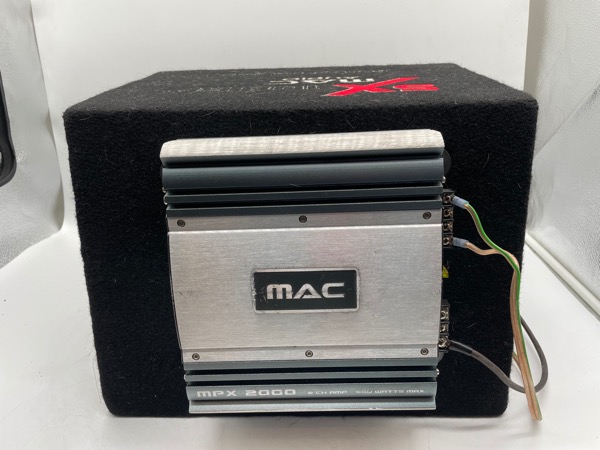 MAC Audio Auto Aktiv Subwoofer ungetestet